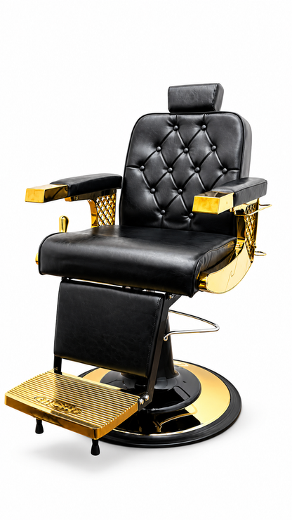 Gold Throne Barber Chair