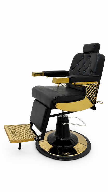 Gold Throne Barber Chair