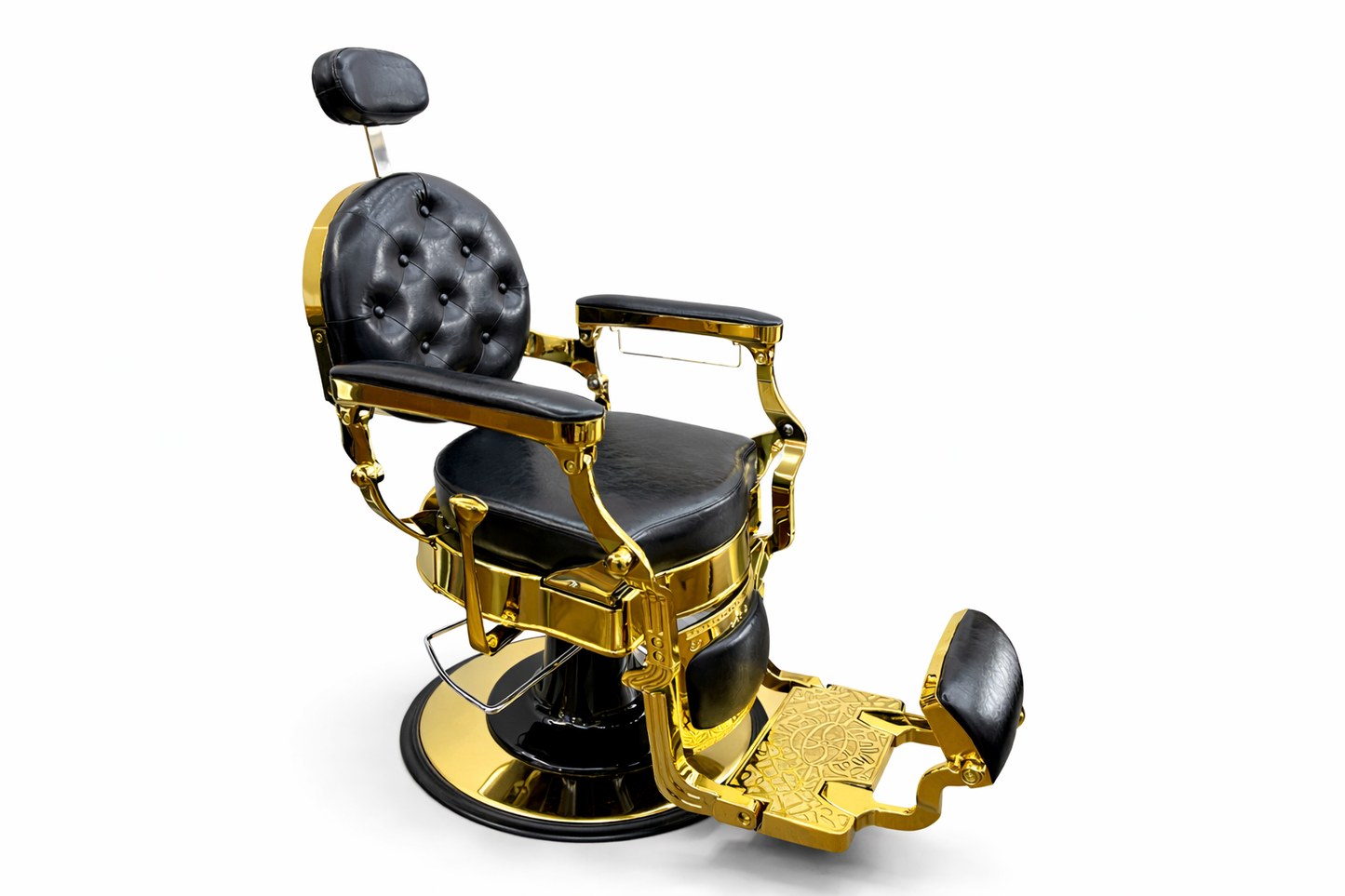 Legacy Modern Gold Barber Chair