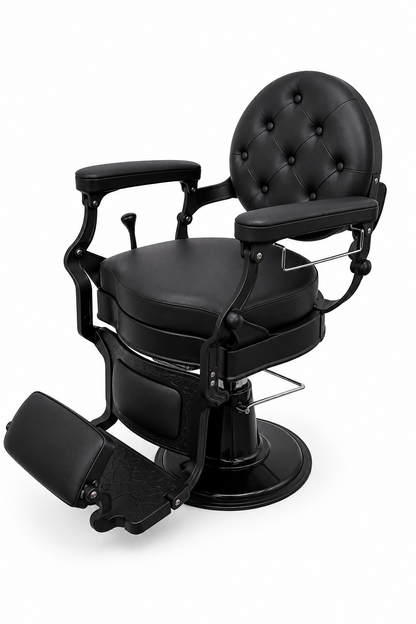 Legacy Modern All Matte Black Barber Chair