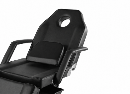 MSF Black Facial Bed Tattoo Chair Beauty Massage Chair With Two Drawers
