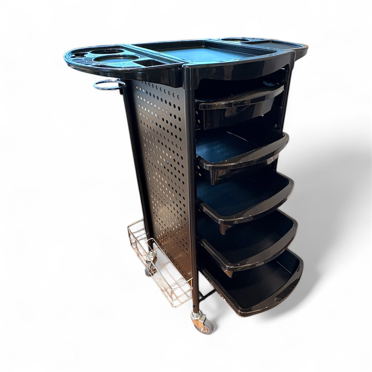 MSF Professional Salon Trolley Black