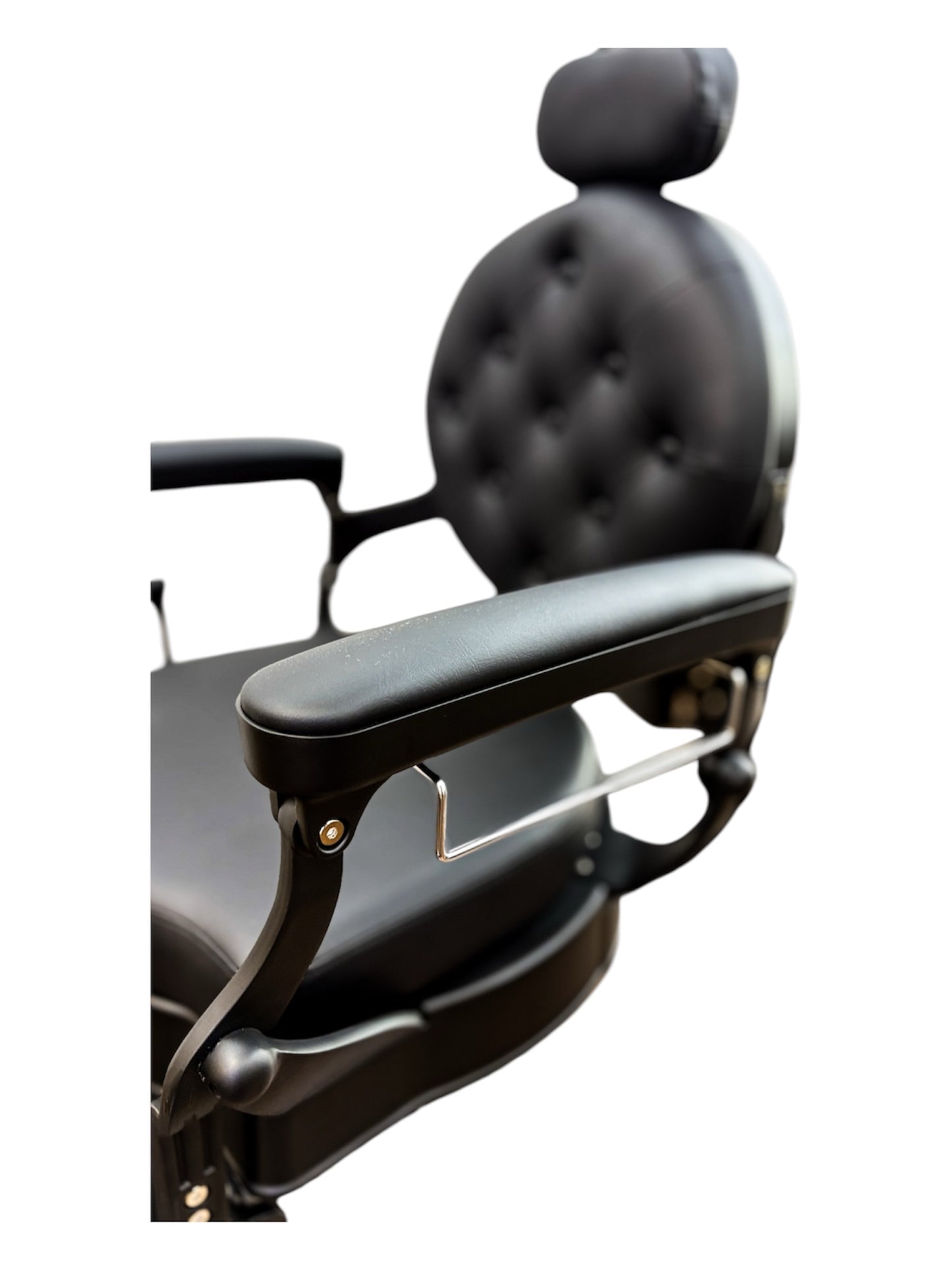 Legacy Modern All Matte Black Barber Chair