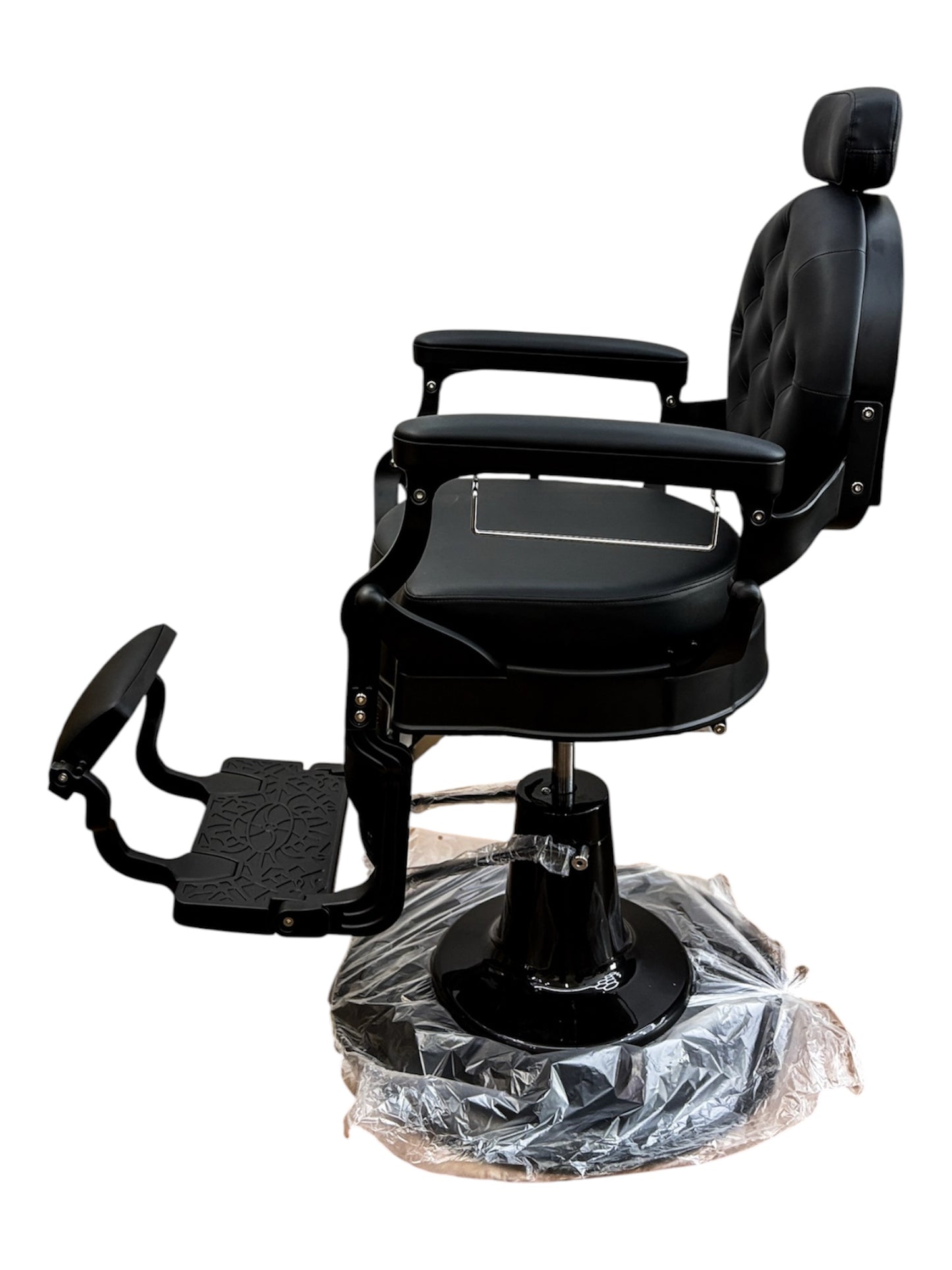 Legacy Modern All Matte Black Barber Chair
