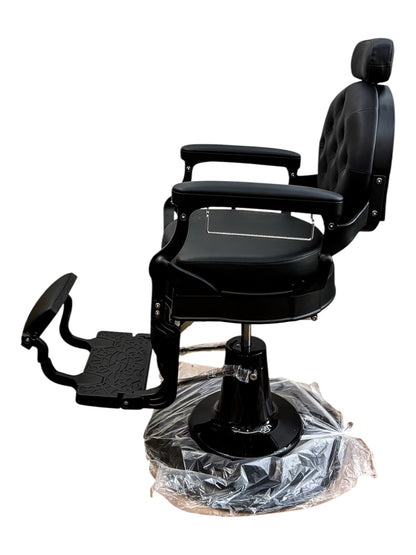 Legacy Modern All Matte Black Barber Chair