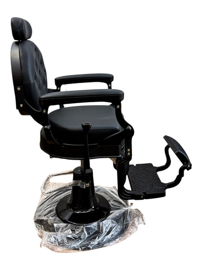 Legacy Modern All Matte Black Barber Chair