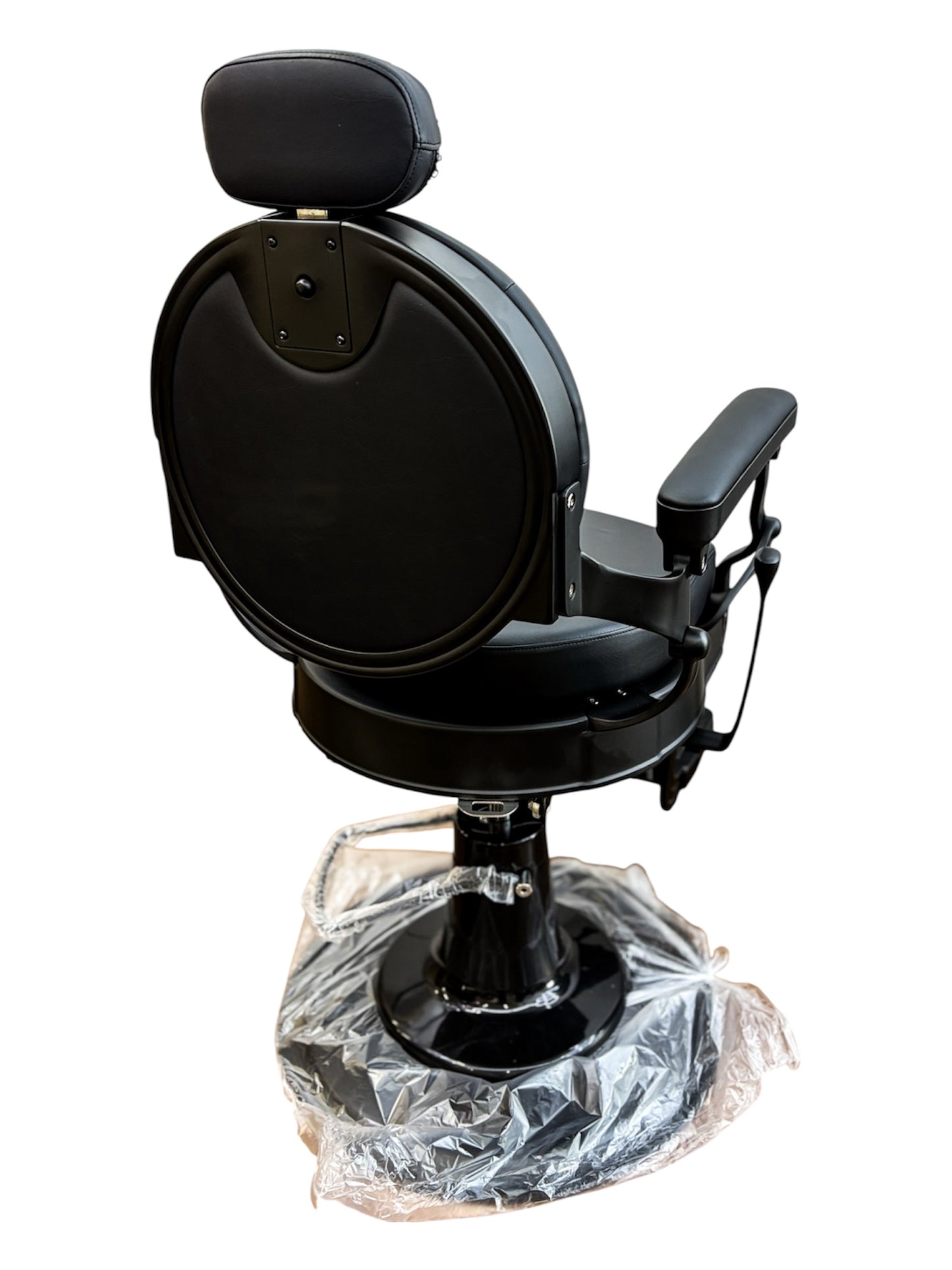 Legacy Modern All Matte Black Barber Chair