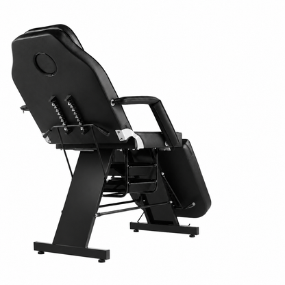 MSF Black Facial Bed Tattoo Chair Beauty Massage Chair With Two Drawers